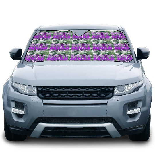 In May We Wear Purple Lupus Awareness Month Car Sun Shades