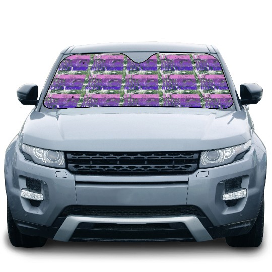 Anime Car Sun Shades Eat Sleep Anime Repeat Anime