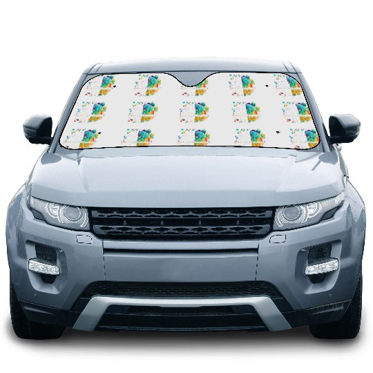 Embrace Neurodiversity Brain Autism Car Sun Shades