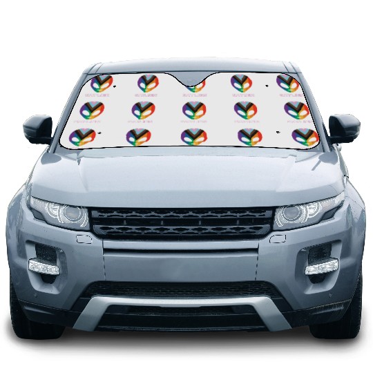 Gaylien aka Gay Alien Car Sun Shades