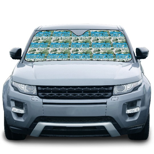 Chicago Wednesday Med Fire Pd Chicago Skyline Car Sun Shades