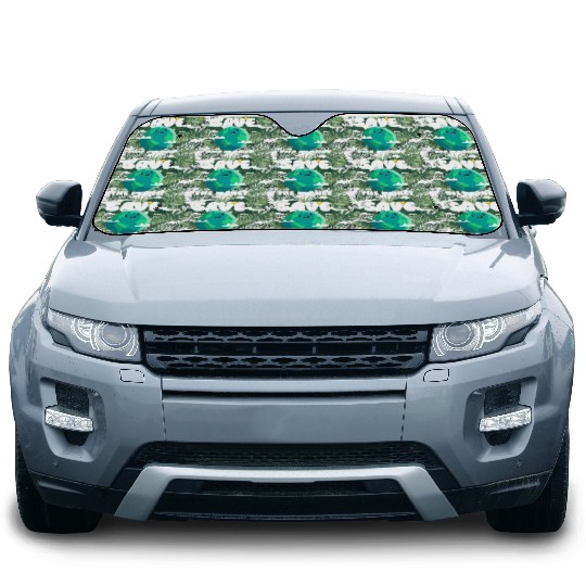 Save The Planet Ecologic Idea Car Sun Shades