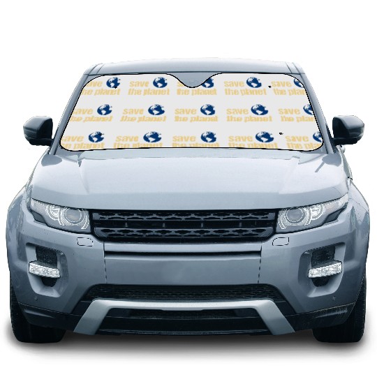 Save The Planet Car Sun Shades