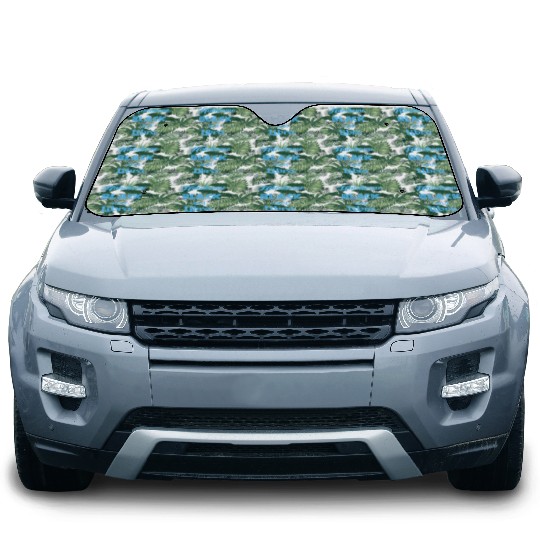 Handsome Black Libra Car Sun Shades