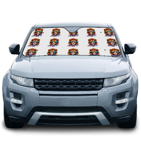 Beast Lion Car Sun Shades