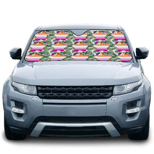 Lgbtq Pride Flag Stars Lesbian Car Sun Shades