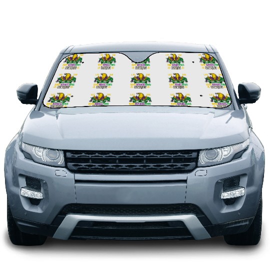 Mardi Gras Let The Shenanigans Begin Car Sun Shades