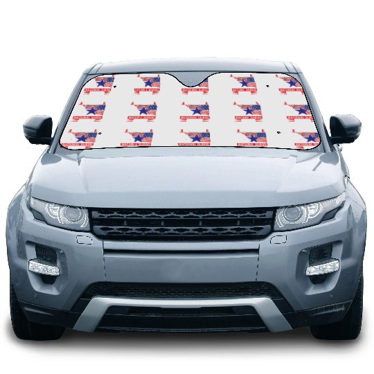 Proud Army National Guard Mom Car Sun Shades