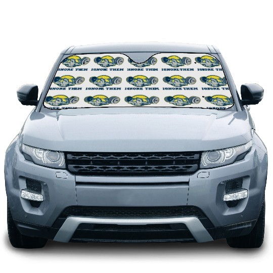 gym motivation chark design Car Sun Shades