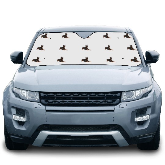 Doberman Dad Car Sun Shades