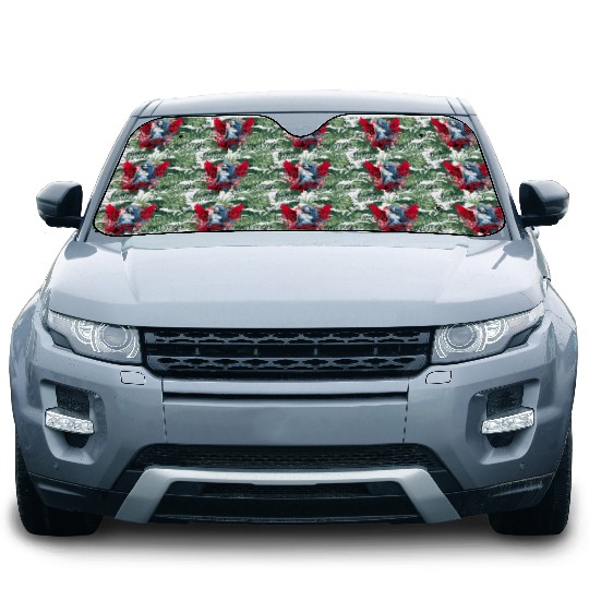 Woman with Angel Wings Angel Esoteric Wings Car Sun Shades