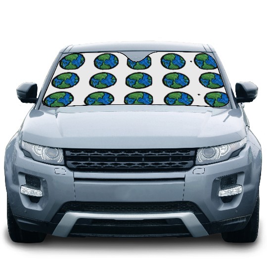 Earth Car Sun Shades