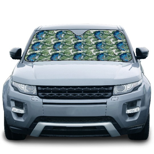 winter whispers wonder snowflake 1 Car Sun Shades