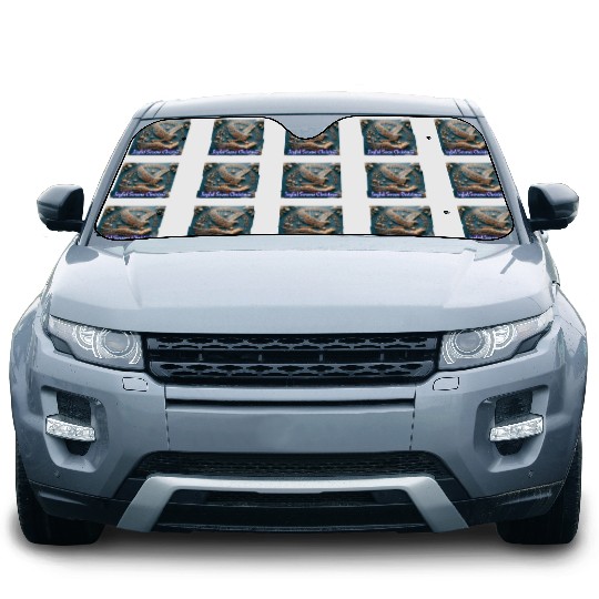 Joyful Serene Christmas. Car Sun Shades