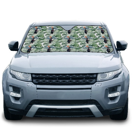 A Canvas of Anime Dreams Car Sun Shades