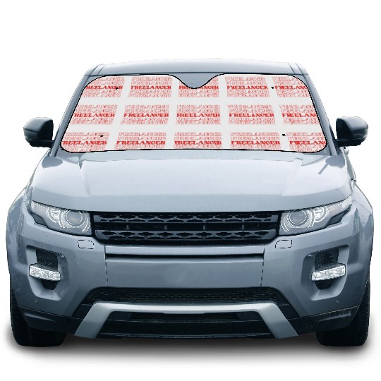 Freelancer Independent Worker Self-employed Car Sun Shades