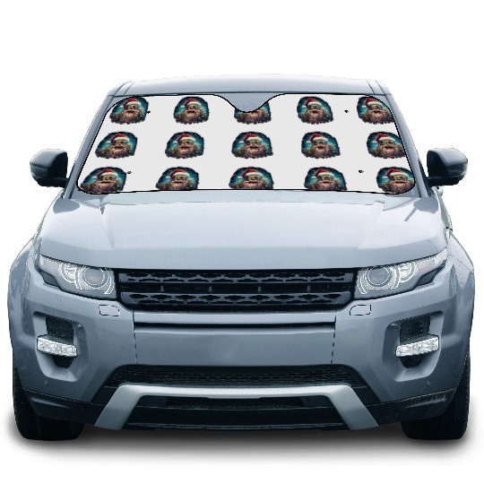 Joyful Santa's LOL Celebration Car Sun Shades