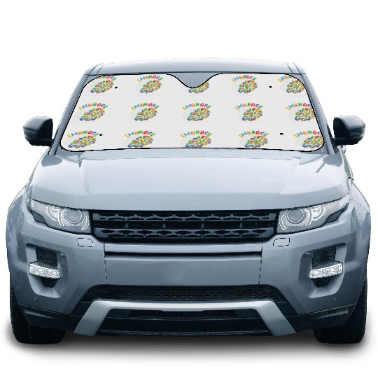 Embrace Neurodiversity Autism Brain Car Sun Shades
