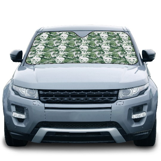 Stone Cold skull hell yeah Car Sun Shades