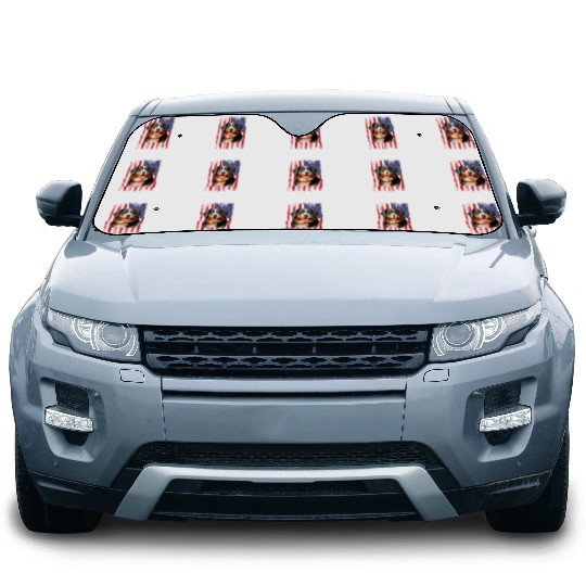 bernese mountain dog Car Sun Shades