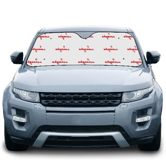 Baseball Car Sun Shades