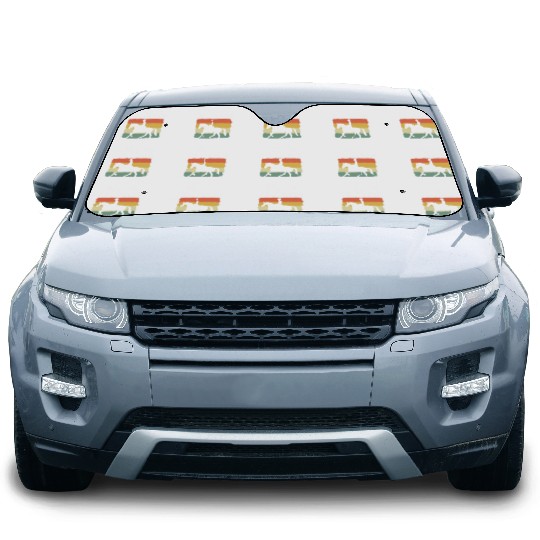 Horse Racing Equestrian Car Sun Shades