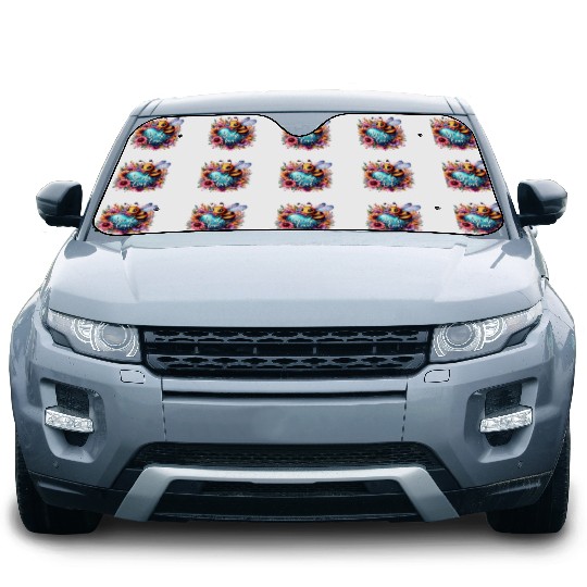 Bee my love. Car Sun Shades