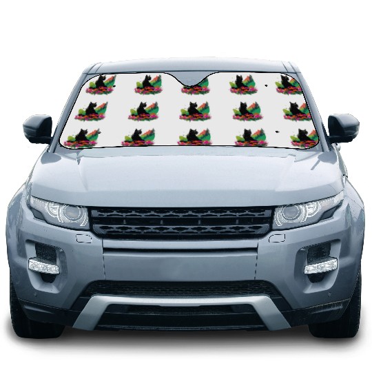 Cat Spring And Nature Car Sun Shades