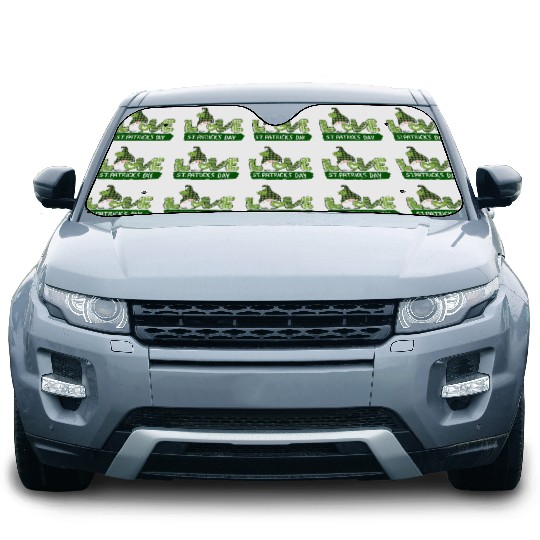 St patrick day Car Sun Shades