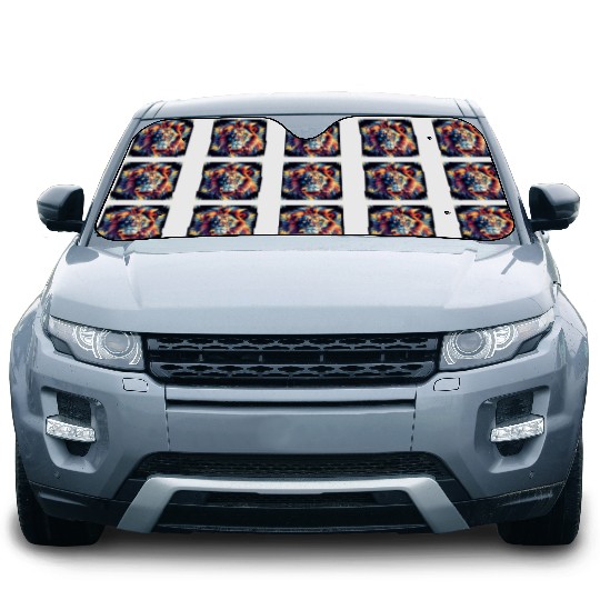 lion Car Sun Shades