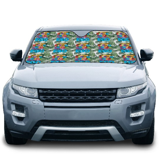 Funny Bingo Caller Car Sun Shades
