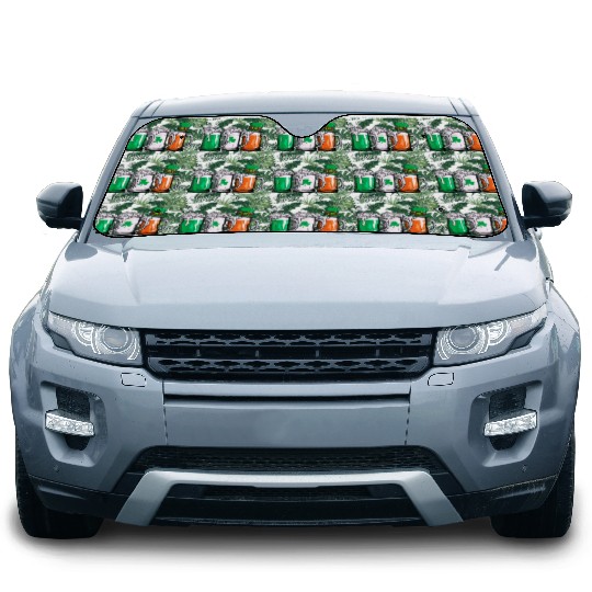 This is my lucky drinking Car Sun Shades