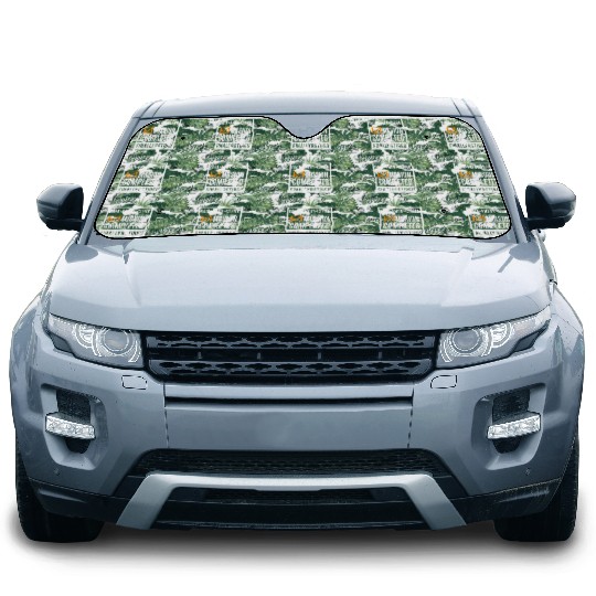 Retirement - Retired Data-Entry-Clerk Car Sun Shades