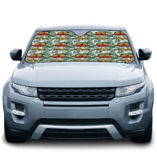 King of the Jungle in Training Lion Car Sun Shades