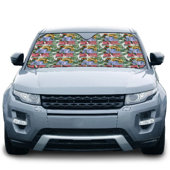 pride month, happy and blessed, love is love Car Sun Shades