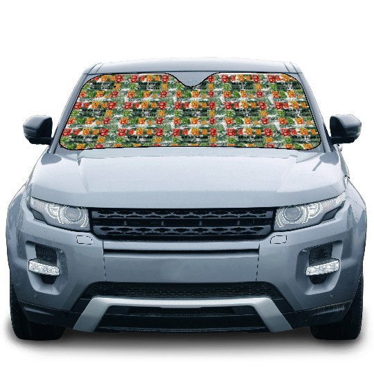Bear Hugs and Candy Kisses Gummy Bears Car Sun Shades