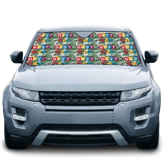BEST DAD EVER Car Sun Shades