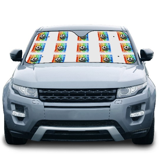 Soccer Penal-Tea Fan Car Sun Shades