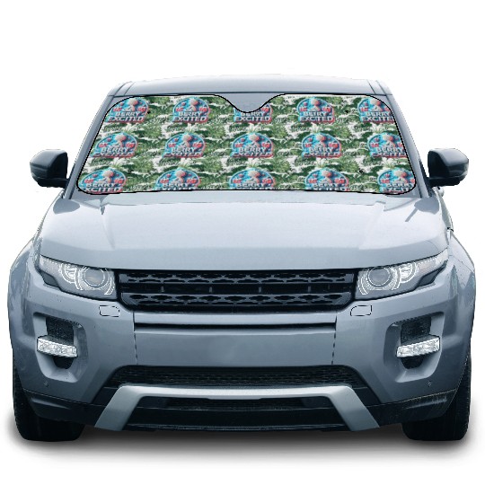 Berry Excited Baby Announcement Design Car Sun Shades