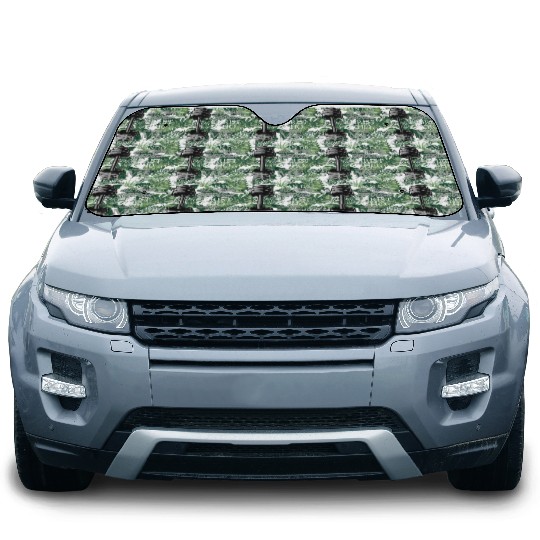 Weightlifter Christian Bible Verse Car Sun Shades