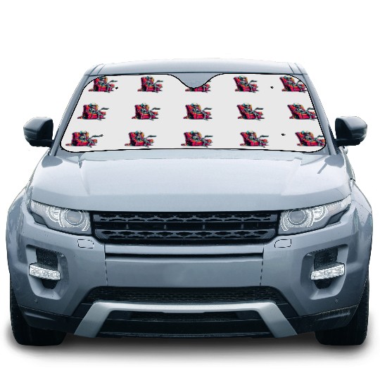 Skeleton - Skeleton Humor - Skeleton Dark Humor Car Sun Shades