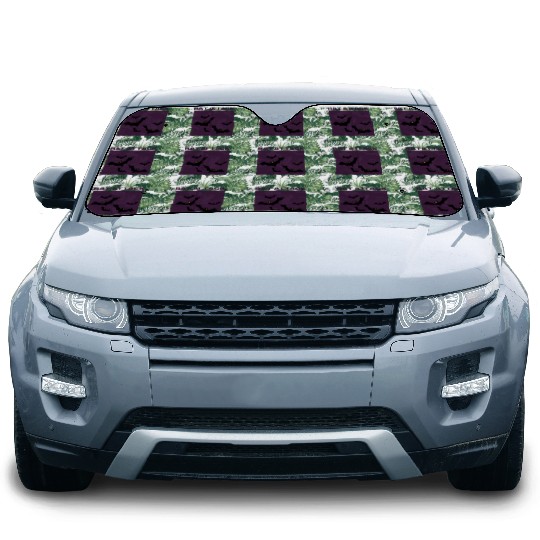 Bat Attack Spooky Halloween Car Sun Shades