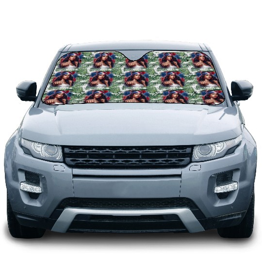 American Motivational Inspirational Patriotic Car Sun Shades
