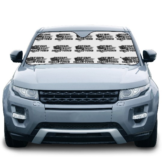 Try That In a Small Town US Flag Car Sun Shades