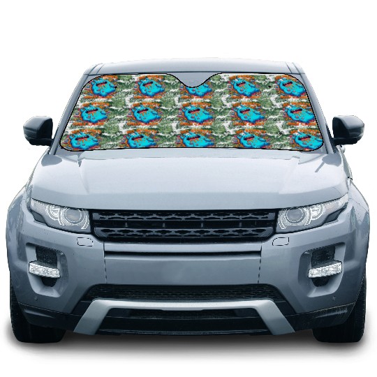 Disneyland Stitch Halloween No Regrets Only Candy Car Sun Shades