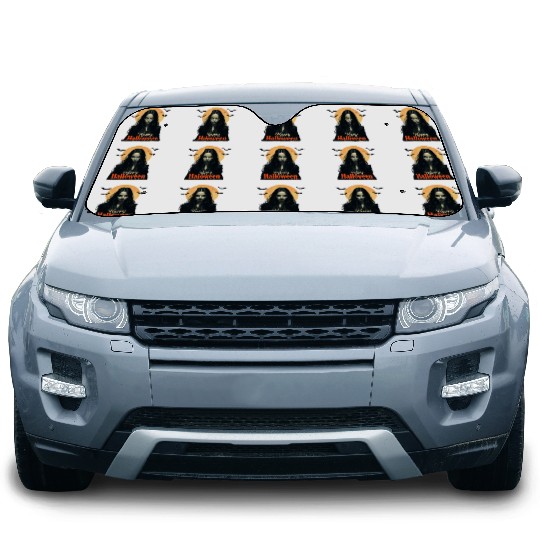 Enchanting Vampire Witch Car Sun Shades