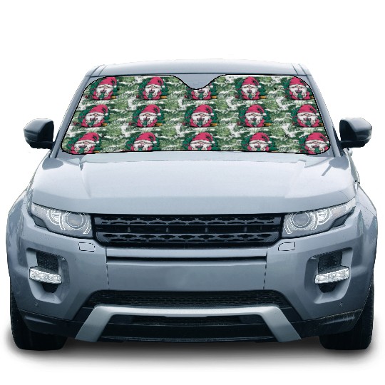 santa claus Car Sun Shades