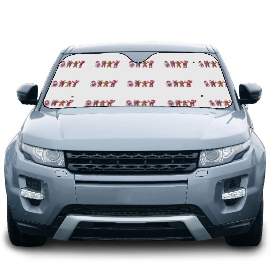 Best Friends Christmas Car Sun Shades
