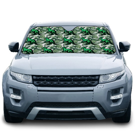 Jump into Style with Our Unique Kangaroo T Car Sun Shades