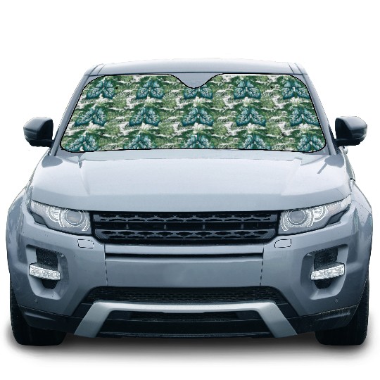 Nature Lungs Earth Green Eco Health Design Car Sun Shades